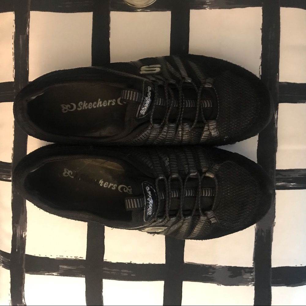 Black nonslip sneakers